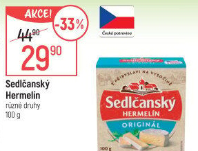 Sýr Hermelín Sedlčanský