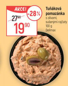 Tuňáková pomazánka s olivami