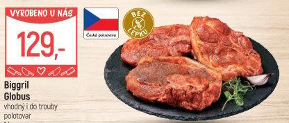 Vepřová plec marinovaná Biggril Globus