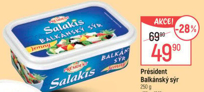 Balkánský sýr Président