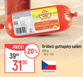 Drůbeží Gothaj Vodňanské kuře