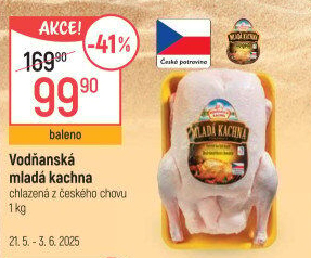 Kachna mladá Vodňanská kachna