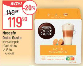 Kapsle Dolce Gusto Nescafé