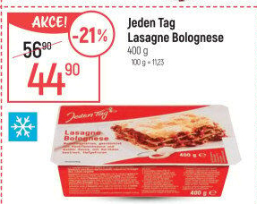 Lasagne bolognese mražené Jeden Tag