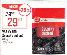 Švestky sušené Váš Výběr