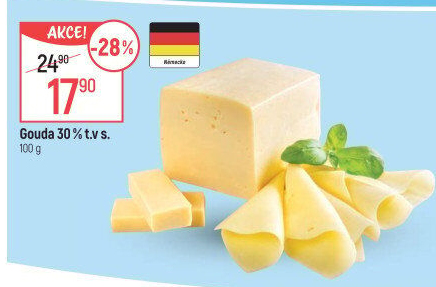 Sýr Gouda 30%