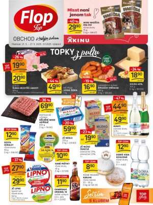 akční leták FLOP TOP 21.5.2025-27.5.2025