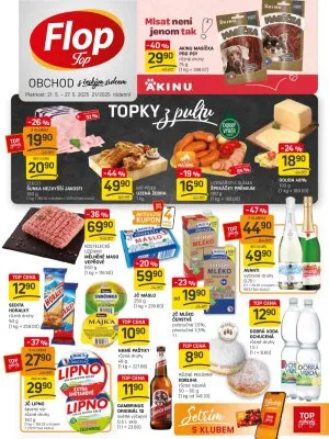 akční leták FLOP TOP 21.5.2025-27.5.2025