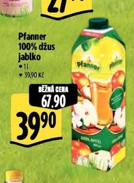 Pfanner 100% džus jablko
