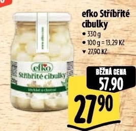 Cibulky stříbřité Efko