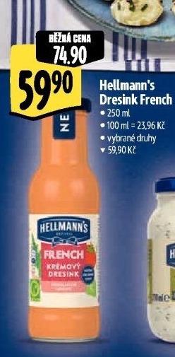 Dresink salátový Hellmann'