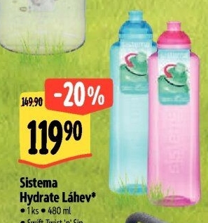 Láhev Hydrate Sistema