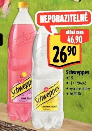 Limonáda Schweppes