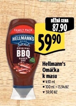 Omáčky k masu Hellmann'