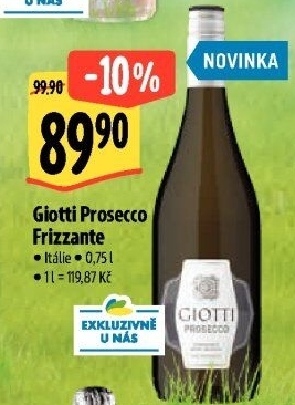 Prosecco Frizzante Giotti