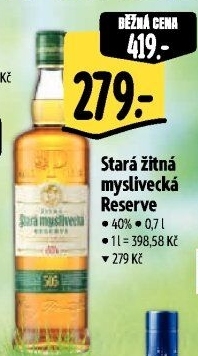 Stará žitná myslivecká Reservé