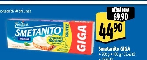 Sýr tavený Smetanito Želetava