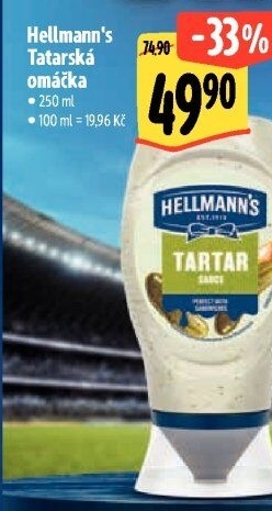Tatarská omáčka Hellmann'