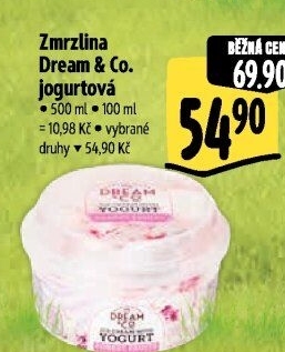 Zmrzlina ve vaničce Dream &amp