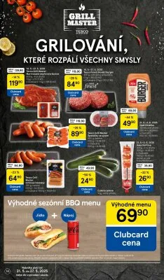 akční leták Tesco 21.5.2025-27.5.2025