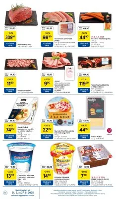 akční leták Tesco 21.5.2025-27.5.2025