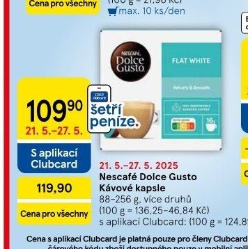 Nescafé Dolce Gusto Kávové kapsle