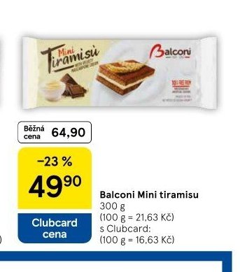Balconi Mini tiramisu