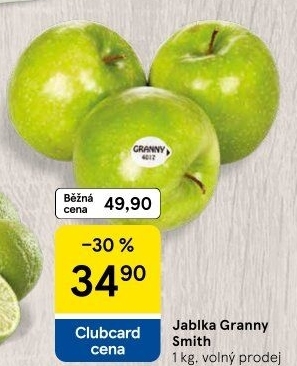 Jablka Granny Smith