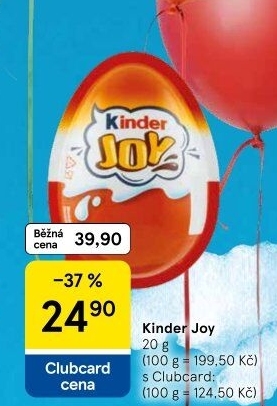Kinder Joy s překvapením
