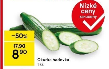 Okurka salátová - hadovka