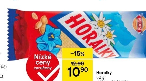 Oplatky Horalky Sedita