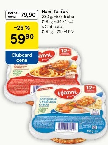 Příkrm Malý gurmán Hami