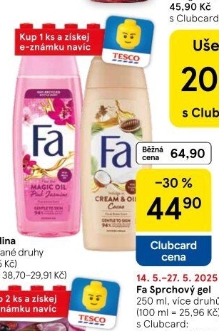 Sprchový gel Fa