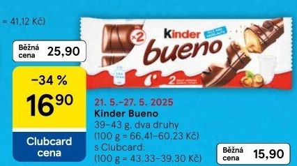 Tyčinka Bueno Kinder