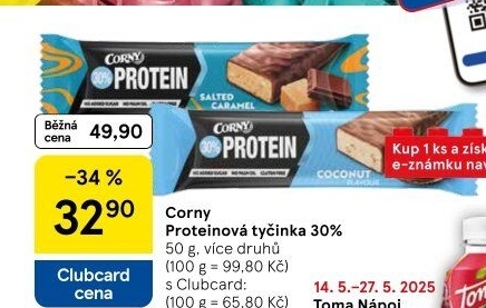 Tyčinka Protein Corny