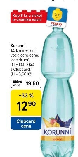 Voda ochucená Korunní