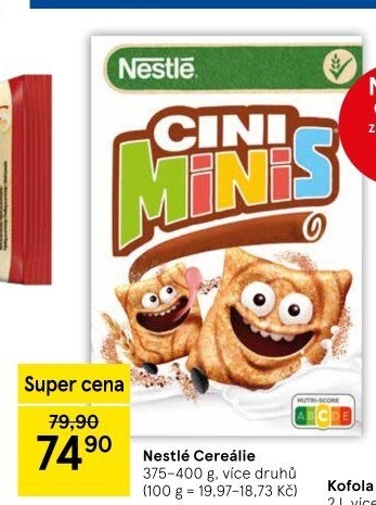Cereálie Nestlé