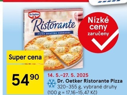 Pizza mražená Ristorante Dr. Oetker