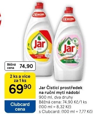 Prostředek na nádobí Jar