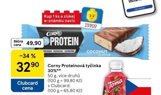 Tyčinka Protein Corny