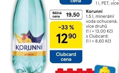 Voda ochucená Korunní