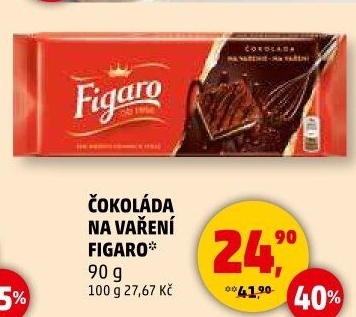 Čokoláda na vaření Figaro