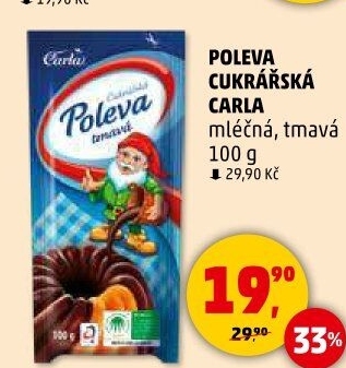Cukrářská poleva Carla