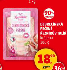 Debrecínská pečeně Řezníkův talíř