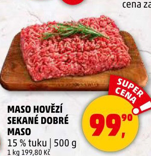 Hovězí mleté maso Dobré maso
