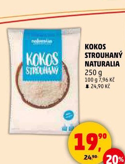 Kokos strouhaný Naturalia