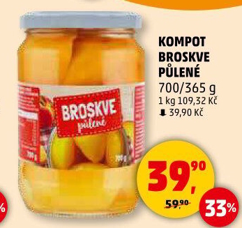 Kompot broskve