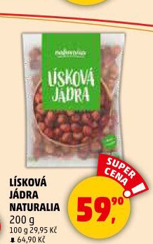 Lískové ořechy Naturalia