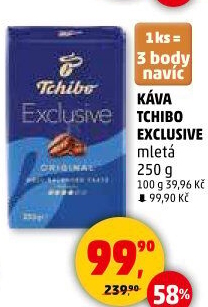 Mletá káva Tchibo Exclusive