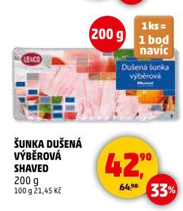 Šunka dušená výběrová LE&